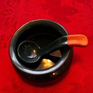 Harry and David Salsa Bowl with Ladle